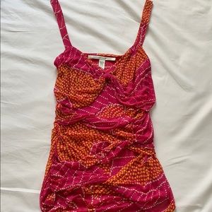 Diane Von Furstenberg silk top size medium
